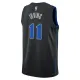 Nike Dallas Mavericks Kyrie Irving Miesten Pelipaita City Edition 2023-24 Swingman Musta