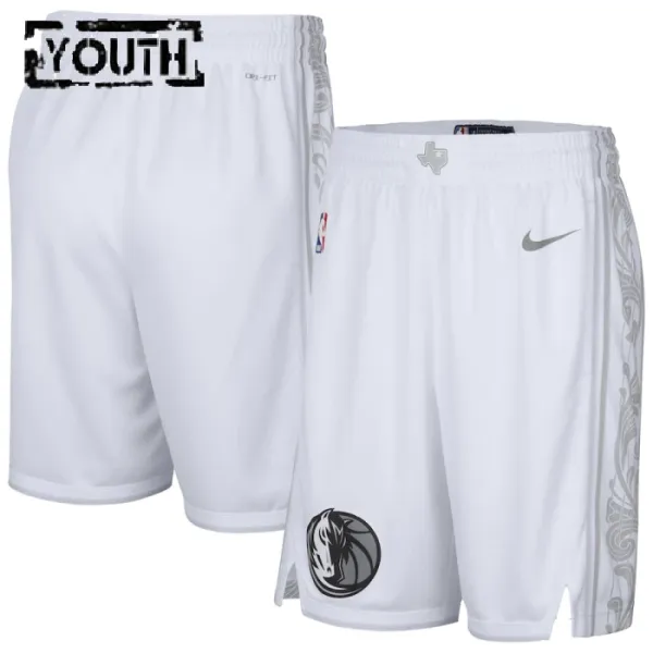 Nike Dallas Mavericks Lasten Shortsit City Edition 2024-25 Swingman Nike Dallas Mavericks Lasten Shortsit City Edition 2024-25 Swingman