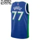 Nike Dallas Mavericks Luka Doncic 77 Lasten Pelipaita City Edition 2022-23 Swingman Sininen