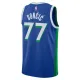 Nike Dallas Mavericks Luka Doncic 77 Miesten Pelipaita City Edition 2022-23 Swingman Sininen