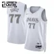 Nike Dallas Mavericks Luka Doncic Lasten Pelipaita City Edition 2024-25 Swingman Valkoinen Nike Dallas Mavericks Luka Doncic Lasten Pelipaita City Edition 2024-25 Swingman Valkoinen