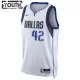 Nike Dallas Mavericks Maximilian Kleber 42 Lasten Pelipaita Association Edition Swingman Valkoinen