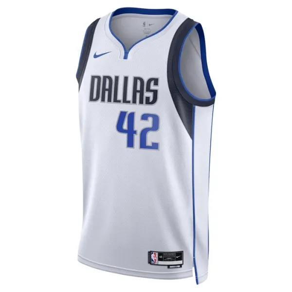 Nike Dallas Mavericks Maximilian Kleber 42 Miesten Pelipaita Association Edition Swingman Valkoinen
