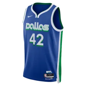 Nike Dallas Mavericks Maximilian Kleber 42 Miesten Pelipaita City Edition 2022-23 Swingman Sininen