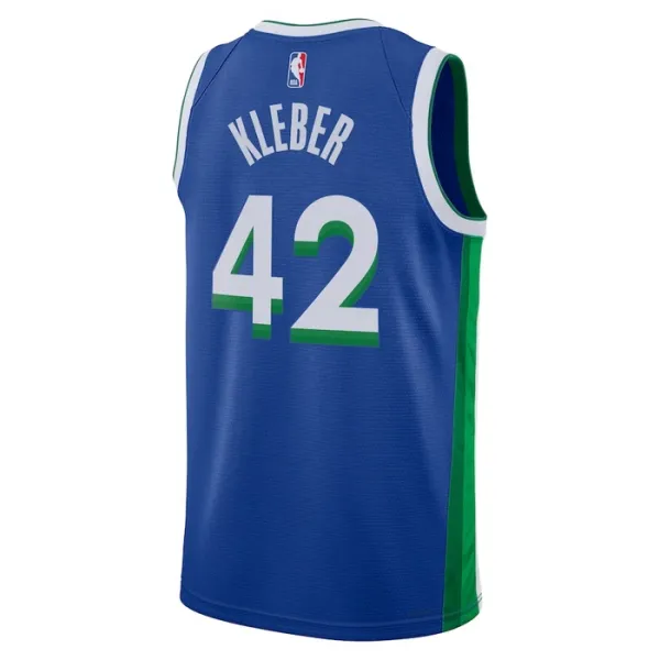 Nike Dallas Mavericks Maximilian Kleber 42 Miesten Pelipaita City Edition 2022-23 Swingman Sininen