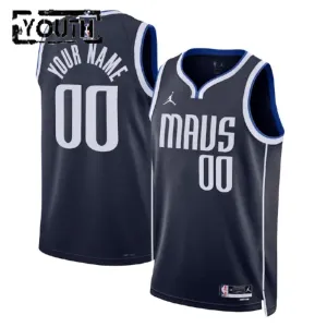 Nike Dallas Mavericks Personoitava Lasten Pelipaita Statement Edition Swingman Musta