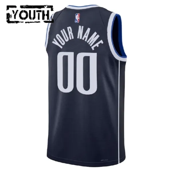 Nike Dallas Mavericks Personoitava Lasten Pelipaita Statement Edition Swingman Musta