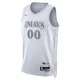 Nike Dallas Mavericks Personoitava Miesten Pelipaita City Edition 2024-25 Swingman Valkoinen