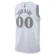 Nike Dallas Mavericks Personoitava Miesten Pelipaita City Edition 2024-25 Swingman Valkoinen