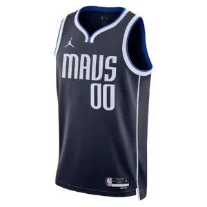 Nike Dallas Mavericks Personoitava Miesten Pelipaita Statement Edition Swingman Musta