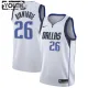Nike Dallas Mavericks Spencer Dinwiddie 26 Lasten Pelipaita Association Edition Swingman Valkoinen Nike Dallas Mavericks Spencer Dinwiddie 26 Lasten Pelipaita Association Edition Swingman Valkoinen