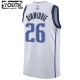 Nike Dallas Mavericks Spencer Dinwiddie 26 Lasten Pelipaita Association Edition Swingman Valkoinen
