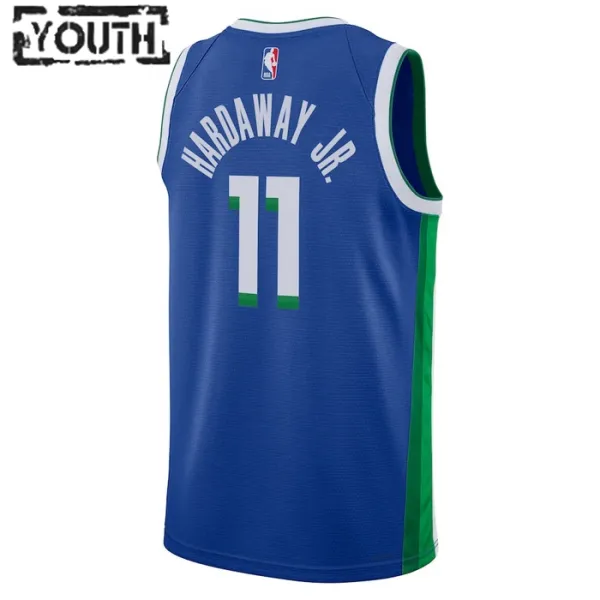 Nike Dallas Mavericks Tim Hardaway JR 11 Lasten Pelipaita City Edition 2022-23 Swingman Sininen