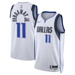 Nike Dallas Mavericks Tim Hardaway JR 11 Miesten Pelipaita Association Edition Swingman Valkoinen