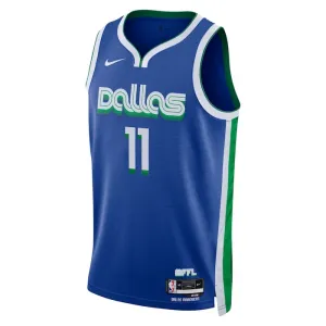 Nike Dallas Mavericks Tim Hardaway JR 11 Miesten Pelipaita City Edition 2022-23 Swingman Sininen