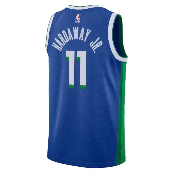 Nike Dallas Mavericks Tim Hardaway JR 11 Miesten Pelipaita City Edition 2022-23 Swingman Sininen