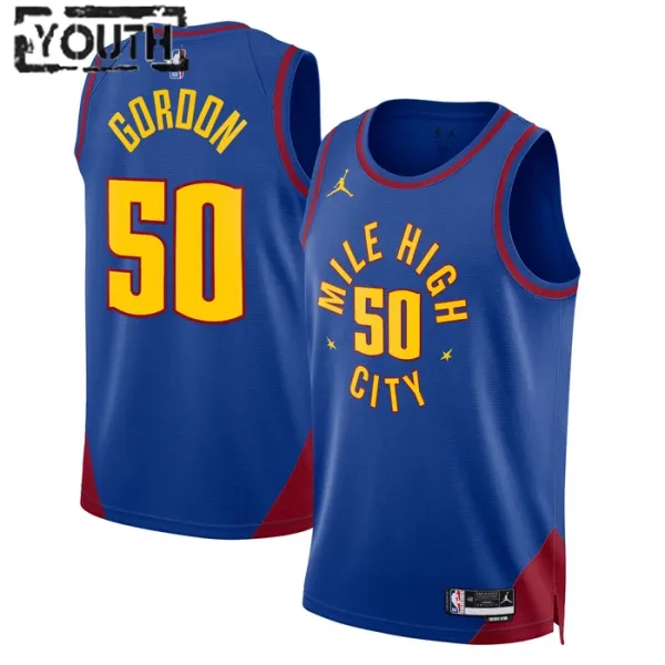 Denver Nuggets Jordan Aaron Gordon 50 Lasten Pelipaita Statement Edition Swingman Sininen Denver Nuggets Jordan Aaron Gordon 50 Lasten Pelipaita Statement Edition Swingman Sininen