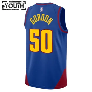 Denver Nuggets Jordan Aaron Gordon 50 Lasten Pelipaita Statement Edition Swingman Sininen