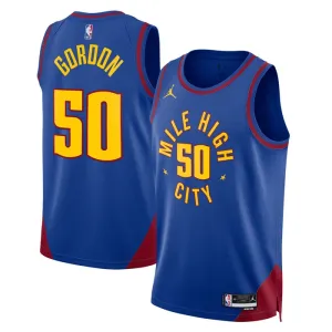 Denver Nuggets Jordan Aaron Gordon 50 Miesten Pelipaita Statement Edition Swingman Sininen