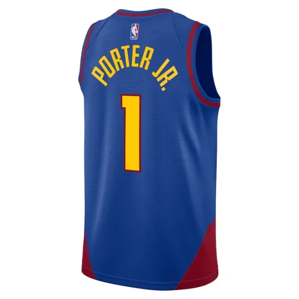 Denver Nuggets Jordan Michael Porter JR 1 Miesten Pelipaita Statement Edition Swingman Sininen
