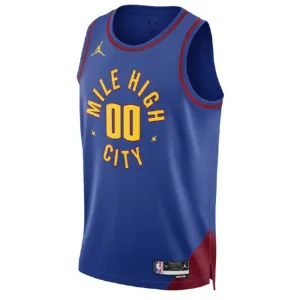 Denver Nuggets Jordan Personoitava Miesten Pelipaita Statement Edition Swingman Sininen