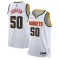Nike Denver Nuggets Aaron Gordon 50 Miesten Pelipaita Association Edition Swingman Valkoinen