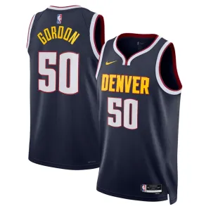 Nike Denver Nuggets Aaron Gordon 50 Miesten Pelipaita Icon Edition Swingman Laivasto