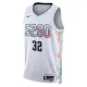 Nike Denver Nuggets Aaron Gordon Miesten Pelipaita City Edition 2024-25 Swingman Valkoinen