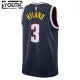 Nike Denver Nuggets Bones Hyland 3 Lasten Pelipaita Icon Edition Swingman Laivasto