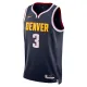 Nike Denver Nuggets Bones Hyland 3 Miesten Pelipaita Icon Edition Swingman Laivasto