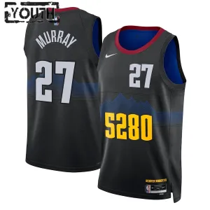 Nike Denver Nuggets Jamal Murray Lasten Pelipaita City Edition 2023-24 Swingman Musta