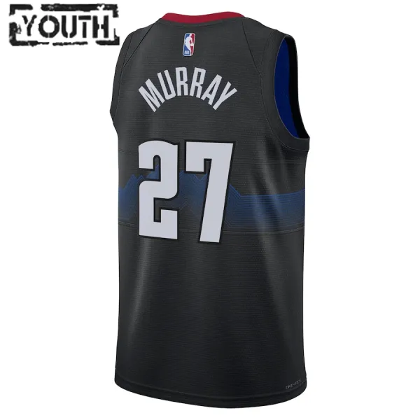 Nike Denver Nuggets Jamal Murray Lasten Pelipaita City Edition 2023-24 Swingman Musta