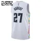 Nike Denver Nuggets Jamal Murray Lasten Pelipaita City Edition 2024-25 Swingman Valkoinen