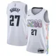 Nike Denver Nuggets Jamal Murray Miesten Pelipaita City Edition 2024-25 Swingman Valkoinen Nike Denver Nuggets Jamal Murray Miesten Pelipaita City Edition 2024-25 Swingman Valkoinen
