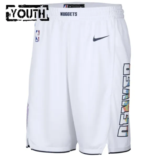 Nike Denver Nuggets Lasten Shortsit City Edition 2024-25 Swingman