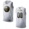 Nike Denver Nuggets Limited Personoitava Miesten Pelipaita Golden Edition Swingman Valkoinen