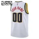 Nike Denver Nuggets Personoitava Lasten Pelipaita Association Edition Swingman Valkoinen