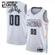 Nike Denver Nuggets Personoitava Lasten Pelipaita City Edition 2024-25 Swingman Valkoinen Nike Denver Nuggets Personoitava Lasten Pelipaita City Edition 2024-25 Swingman Valkoinen