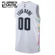 Nike Denver Nuggets Personoitava Lasten Pelipaita City Edition 2024-25 Swingman Valkoinen