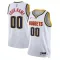 Nike Denver Nuggets Personoitava Miesten Pelipaita Association Edition Swingman Valkoinen