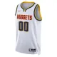Nike Denver Nuggets Personoitava Miesten Pelipaita Association Edition Swingman Valkoinen