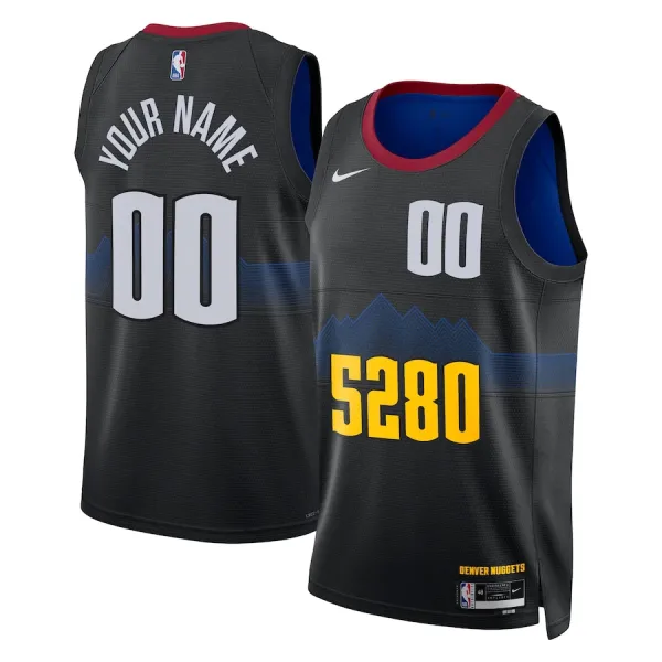 Nike Denver Nuggets Personoitava Miesten Pelipaita City Edition 2023-24 Swingman Nike Denver Nuggets Personoitava Miesten Pelipaita City Edition 2023-24 Swingman