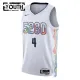 Nike Denver Nuggets Russell Westbrook Lasten Pelipaita City Edition 2024-25 Swingman Valkoinen