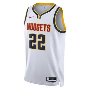 Nike Denver Nuggets Zeke Nnaji 22 Miesten Pelipaita Association Edition Swingman Valkoinen