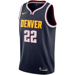 Nike Denver Nuggets Zeke Nnaji 22 Miesten Pelipaita Icon Edition Swingman Laivasto