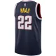 Nike Denver Nuggets Zeke Nnaji 22 Miesten Pelipaita Icon Edition Swingman Laivasto