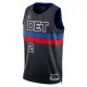 Detroit Pistons Jordan Cade Cunningham 2 Miesten Pelipaita Statement Edition Swingman Musta