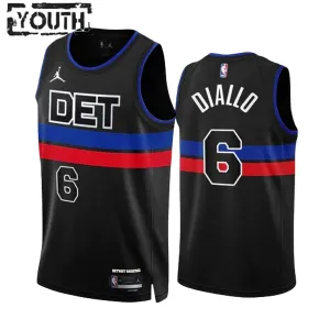 Detroit Pistons Jordan Hamidou Diallo 6 Lasten Pelipaita Statement Edition Swingman Musta Detroit Pistons Jordan Hamidou Diallo 6 Lasten Pelipaita Statement Edition Swingman Musta