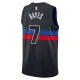 Detroit Pistons Jordan Killian Hayes 7 Miesten Pelipaita Statement Edition Swingman Musta
