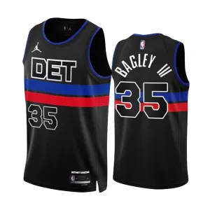 Detroit Pistons Jordan Marvin Bagley III 35 Miesten Pelipaita Statement Edition Swingman Musta Detroit Pistons Jordan Marvin Bagley III 35 Miesten Pelipaita Statement Edition Swingman Musta